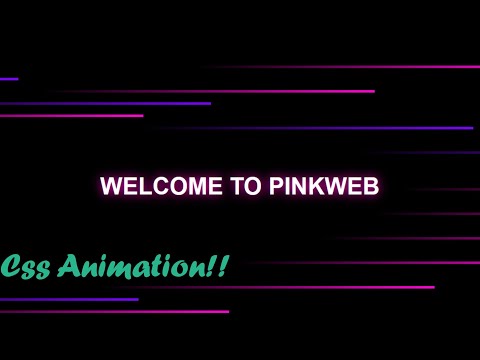 AMAZING ANIMATION USING HTML CSS |DO YOU KNOW THIS DESIGN?@pinkweb0 #html #css