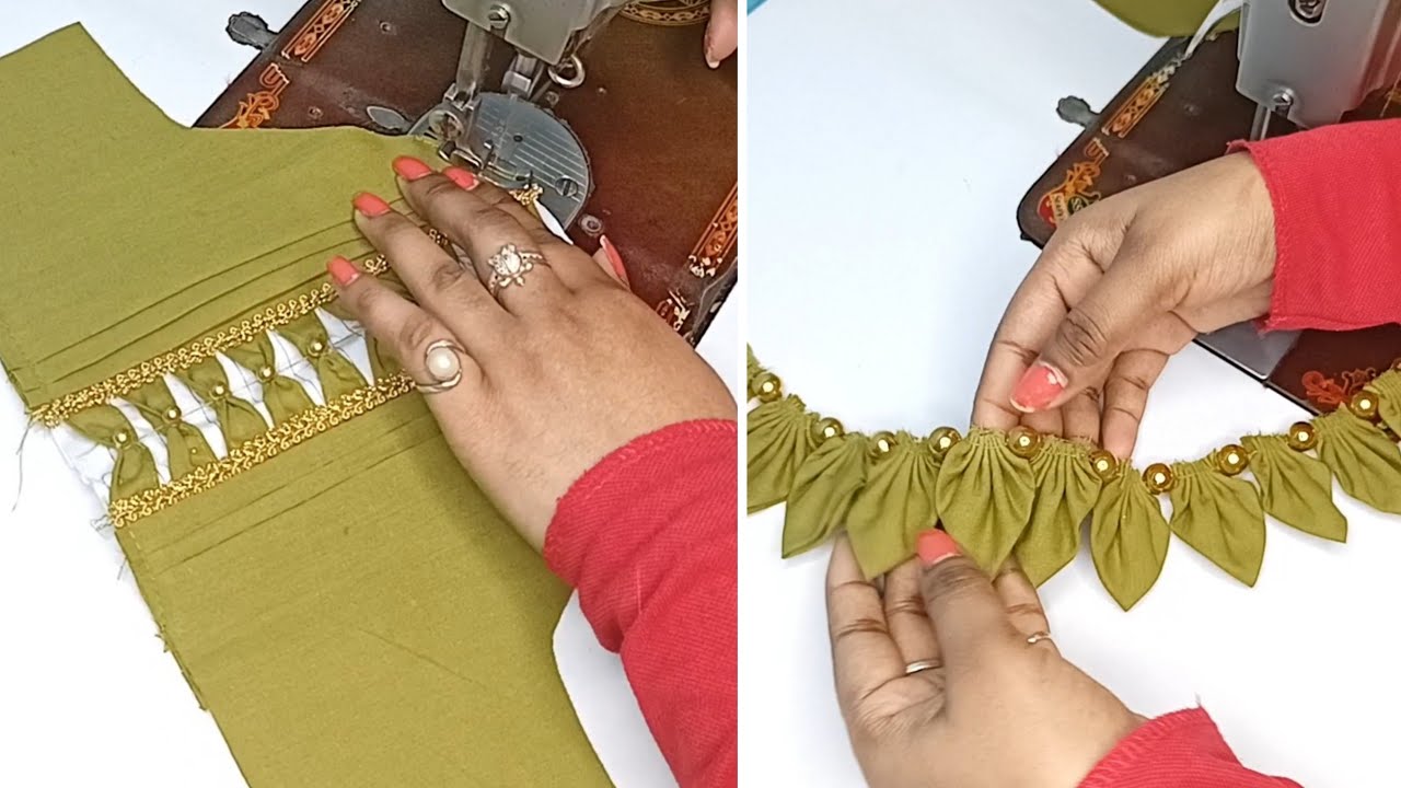 sleeves Me Patti Ka Aisa design new model मैं कभी बनाया है जरूर देखें kurti blouse sleeves design