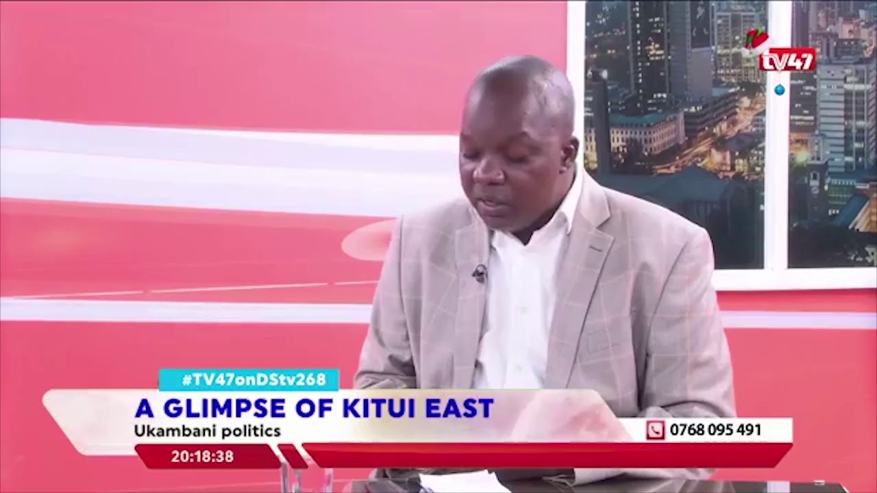 Hon.Nimrod Mbai Live interview TV 47