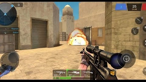 Counter Terrorist strike:CS |multiplayer Gameplay Walkthrough part2.(iOS, Android)