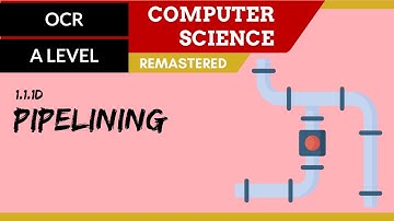 4. OCR A Level (H466) SLR1 - 1.1 Pipelining