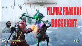 God Of War Ragnarök Yılmaz Fraekni Boss Fight
