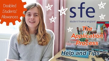 The Disabled Student Allowance Application Process // DSA