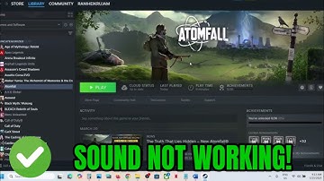 How To Fix Sound or Audio Not Working In Atomfall