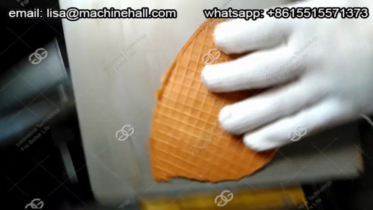 Factory Price Ice Cream Cone Rolling Machine for Sugar Cones