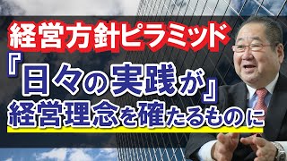 【習慣の重要性】日々の実践が経営理念を確たるものにする経営方針ピラミッドとは！？