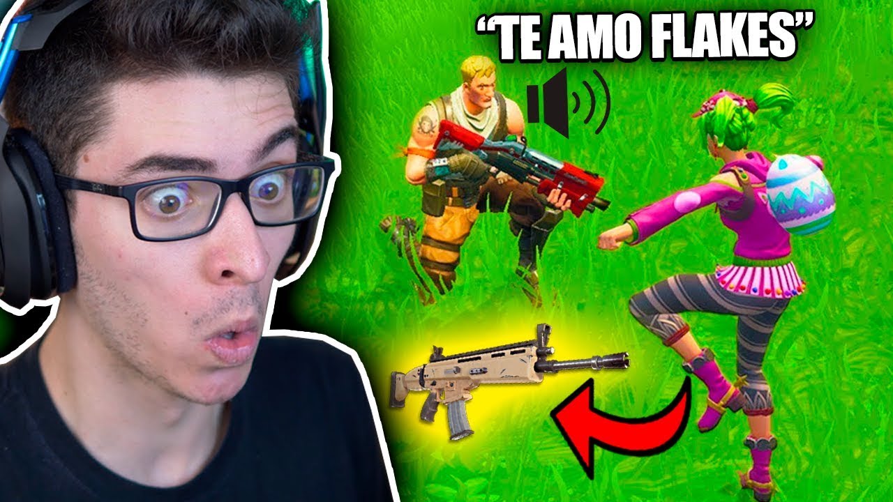 FUI JOGAR FORTNITE E FIZ UM AMIGO Fortnite Battle Royale YouTube