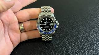 Rolex GMT “Batgirl” BLNR Thoughts and Review