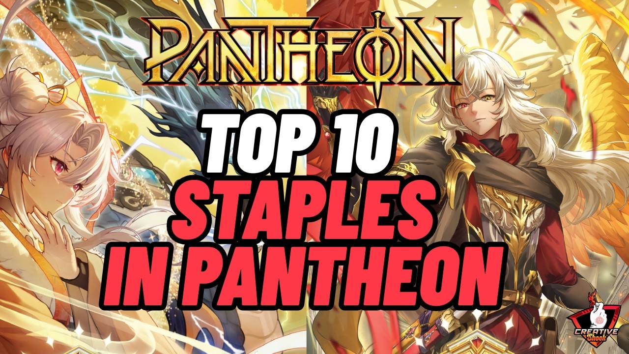 Grand Archive TCG - 10 STAPLE CARDS FOR YOUR PANTHEON DECK