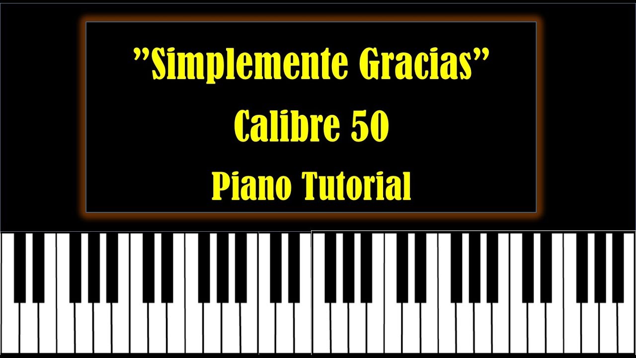 calibre 50 simplemente gracias acordes calibre 50 simplemente gracias acordes
