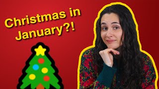 The Gregorian Calendar vs. Julian Calendar (Why Russians Celebrate Christmas in January)