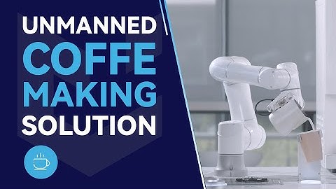 Elite Robots Fully Unmanned Coffe Making Solution - EC66
