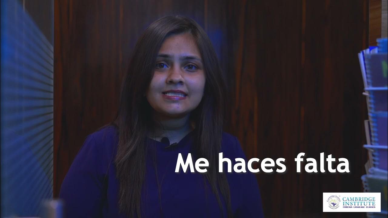 How To Say ''I Miss You'' In Spanish Learn Spanish YouTube