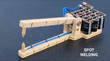 Making Powerful Spot Welding Machine Using Capacitors