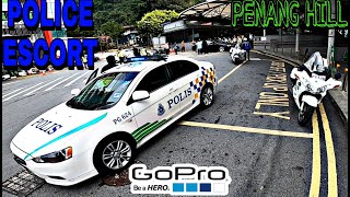 Penang Hill Police Escort/Polis Trafik GoPro Hero8