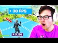 I Played ARENA on 30 FPS in Fortnite... (Fortnite Competitive)