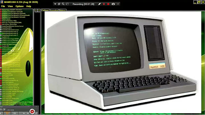 MAME MESS COMPUTER HEATHKIT H89 DIGITAL COMPUTER 1979 HEATH INC x HEATH COMPANY