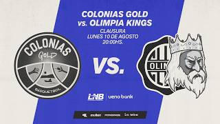 LNB EN VIVO - FECHA 2 -  COLONIAS GOLD Vs.  OLIMPIA KINGS