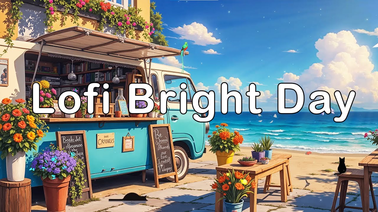 Finding my happy place, one beat at a time. / Chill Lo-fi Beats for Relaxing on Sunny Beach Days