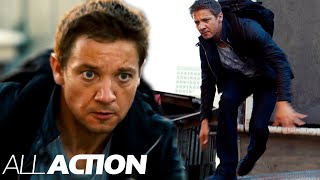 Rooftop Getaway | The Bourne Legacy | All Action