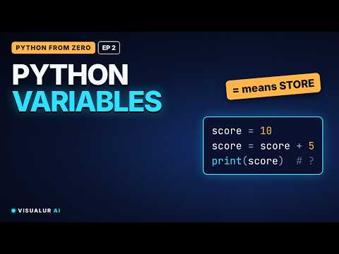 Python Variables Explained (The Labelled Box Trick) | Python from Zero #2