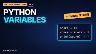 Python Variables Explained (The Labelled Box Trick) | Python from Zero #2