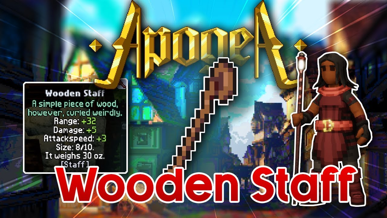 How to Get Your FIRST Staff for MAGE | Apogea Guide/Tutorial [EASY]