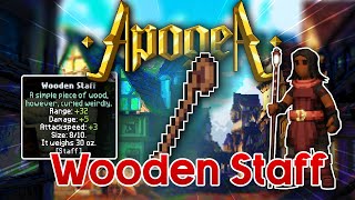 How To Get Your First Staff For Mage Apogea Guidetutorial Easy