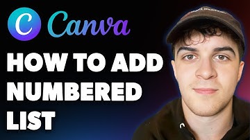 How to Add Numbered List on Canva (Full 2025 Guide)