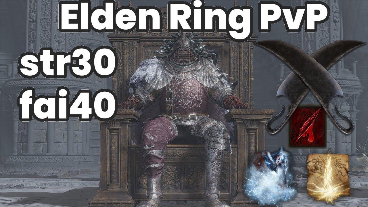 Elden Ring PvP STR/FAI Build Highlights YouTube