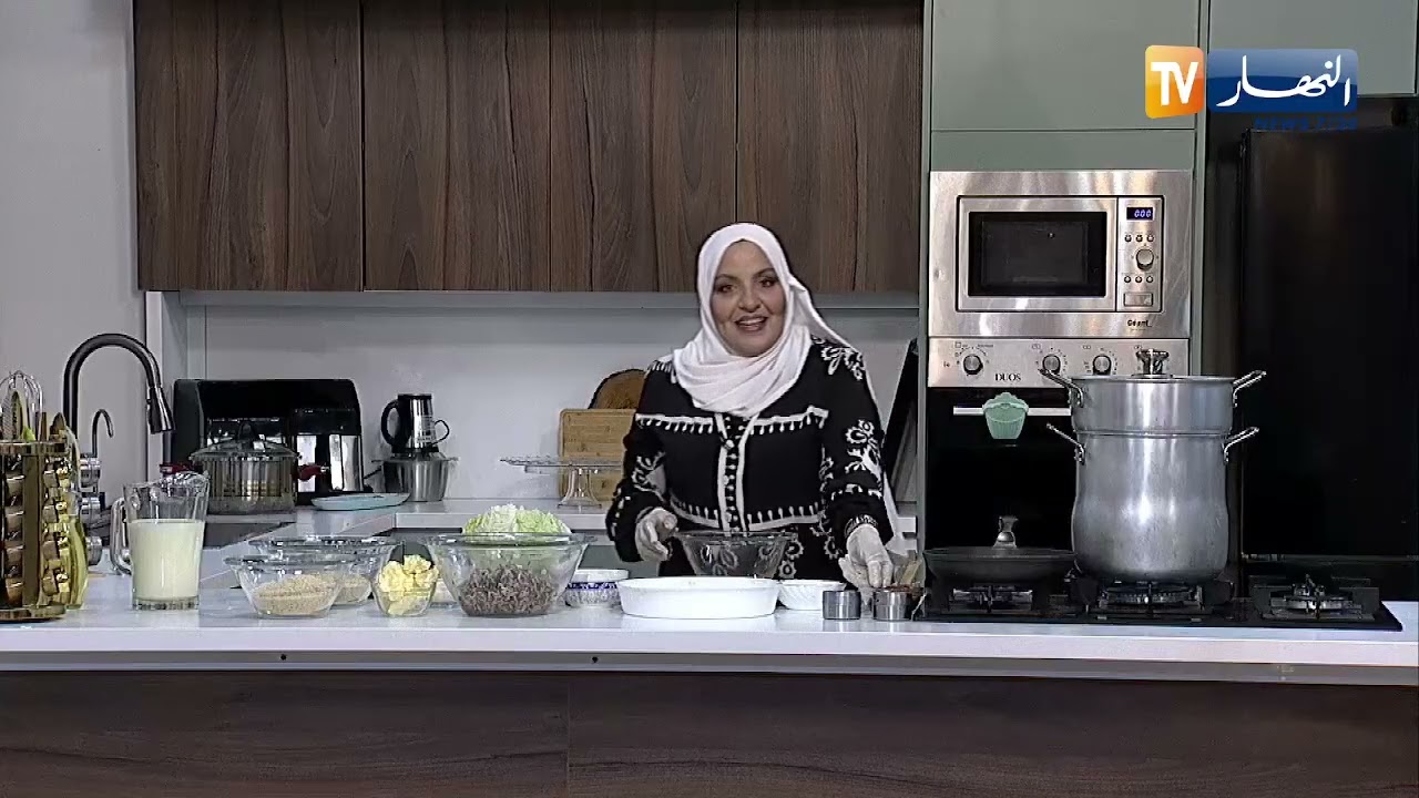 وصفات الشاف وسيلة: دولمة كرومب في الفرن😋😋 تحلية الفلان🍮🍮