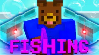 Becoming a FISHING GOD in Minecraft Skyblock! screenshot 1