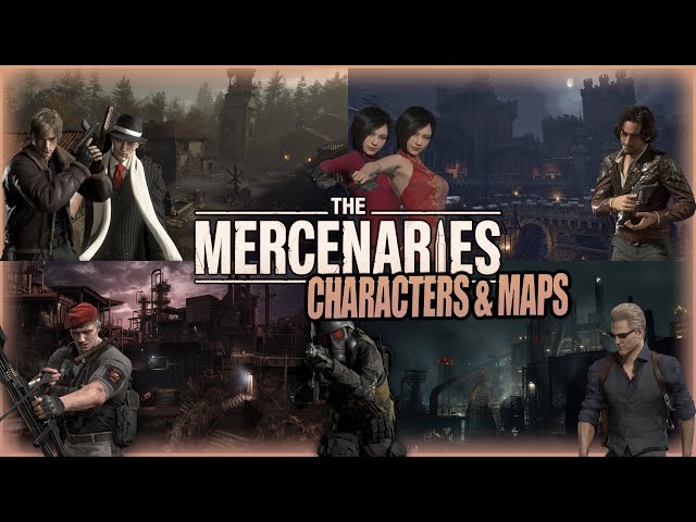 Resident Evil 4 Remake The Mercenaries DLC Playable Characters Leaked Via  Datamine