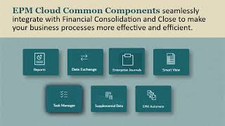 Overview: Integrating With EPM Common Components in Financial Consolidation and Close video thumbnail