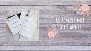 Custom Planner | Life Planner | Homeschool Planner | One Stop Planner Shop