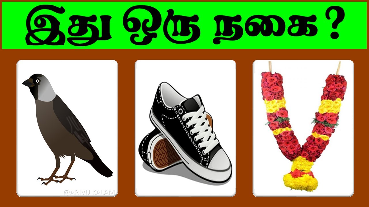 Guess the Jewellery Quiz ? | Arivu Kalam | Riddles #030 | Puzzles - YouTube