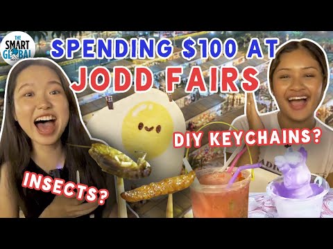 What $100 Can Buy You At Jodd Fairs (BKK's Train Night Market) | Exploring Thailand