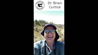 Fossil Crates on a windy location in the Judith River Formation of Montana