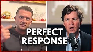Tommy Robinson’s Response To Tucker Carlson’s Nasty Attack Is Perfect