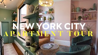 MY NYC APARTMENT TOUR | artdecomeetsgrandmillennial interior design