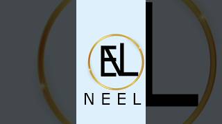 Logo Name NEEL #logo #viral #trending #youtubeshorts #logodesign