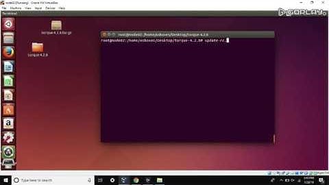 Installing torque 4.2.8 in Ubuntu 14.04 LTS - Cluster Setup pt1