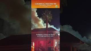 Commercial Structure Fire at the Intersection of Joni Drive & 42nd Avenue in Palm Desert
