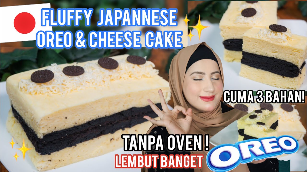 COOKING WITH TASYI : EP 58 - RESEP JAPANESE FLUFFY OREO & CHEESECAKE, TANPA OVEN, MUDAH BANGET!