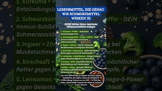 Besser als Pillen? 7 Mixturen, die Schmerzen löschen! (Teil 3)