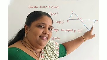 Class 9. Mathematics . Chapter 7. SIMILAR TRIANGLES.  Part 3