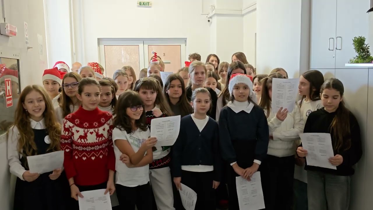 Colinde la Școala Gimn Nr 6 