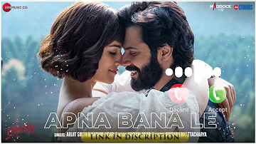 Apna Bana Le Instrumental Ringtone Download | Bhediya