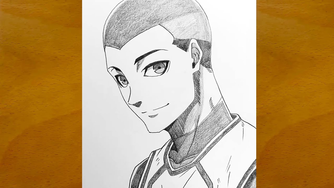 How to draw Julien Loki from Blue Lock || Julien Loki drawing step by step || Easy anime sketch