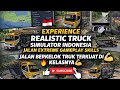 " LIBAS !!! 🔥✅💯 SEMUA CUACA ⛈️⛅🏞️🔥✅ " TRUCK SIMULATOR INDONESIA 🇮🇩